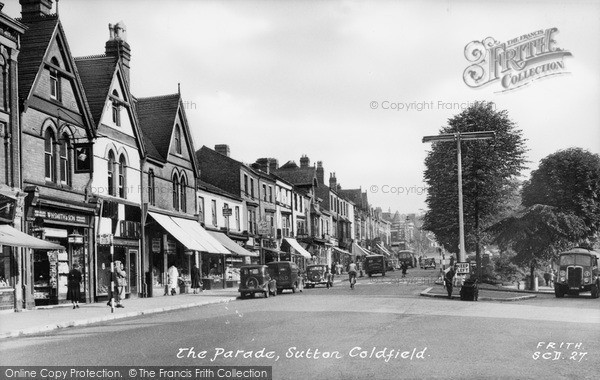 Photo of Sutton Coldfield, The Parade c.1949