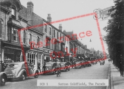 The Parade c.1950, Sutton Coldfield