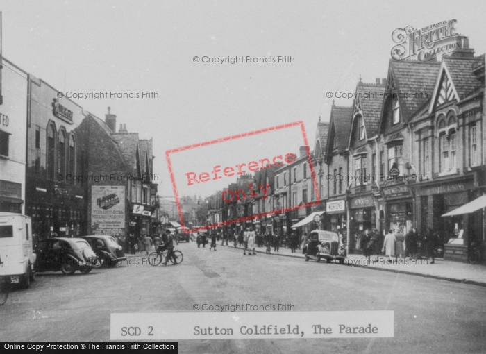 Photo of Sutton Coldfield, The Parade c.1950