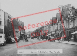 The Parade c.1950, Sutton Coldfield