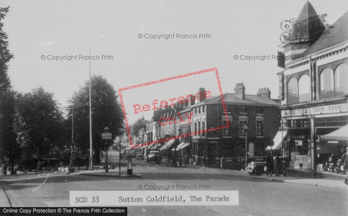 Photo of Sutton Coldfield, The Parade c.1950