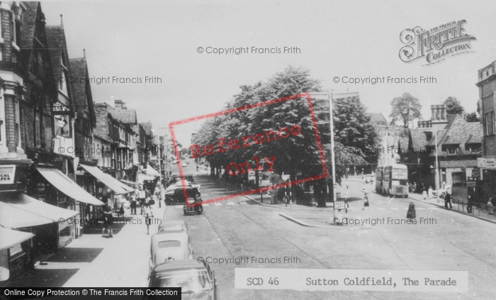 Photo of Sutton Coldfield, The Parade c.1960