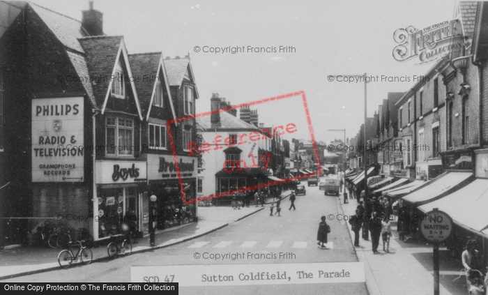 Photo of Sutton Coldfield, The Parade c.1960
