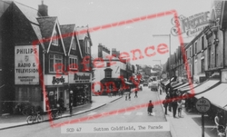 The Parade c.1960, Sutton Coldfield