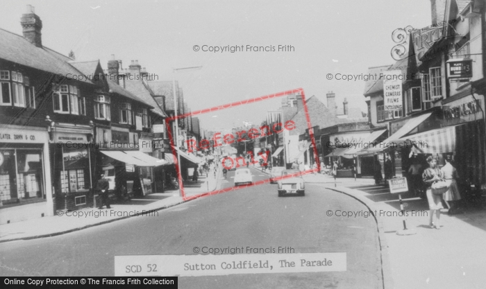Photo of Sutton Coldfield, The Parade c.1960