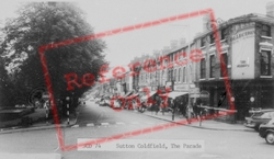 The Parade c.1965, Sutton Coldfield
