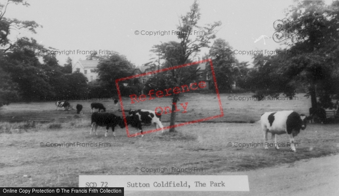 Photo of Sutton Coldfield, The Park c.1960