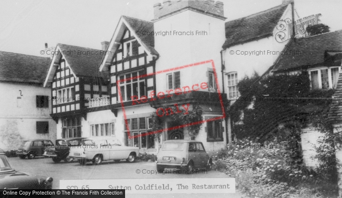 Photo of Sutton Coldfield, The Restaurant c.1960