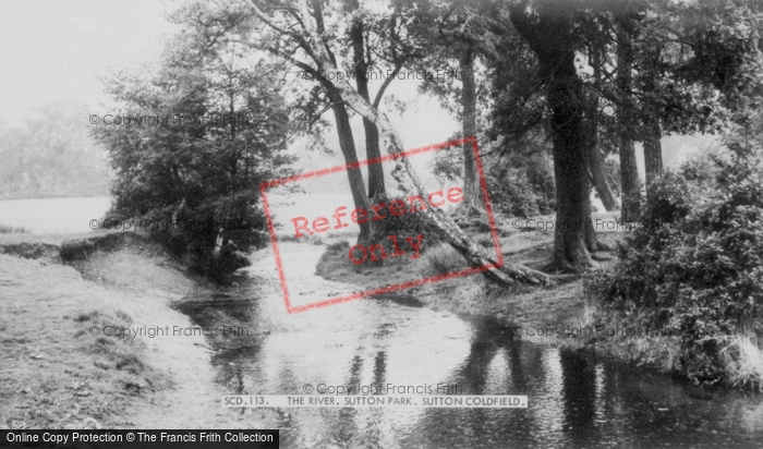 Photo of Sutton Coldfield, The River, Sutton Park c.1965