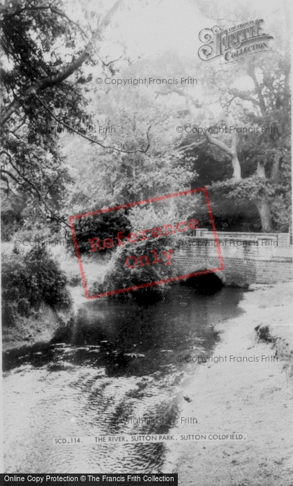 Photo of Sutton Coldfield, The River, Sutton Park c.1965