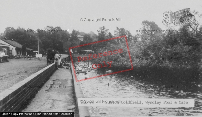 Photo of Sutton Coldfield, Wyndley Pool And Cafe c.1965