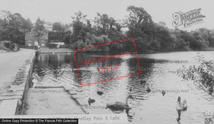 Photo of Sutton Coldfield, Wyndley Pool And Cafe c.1965