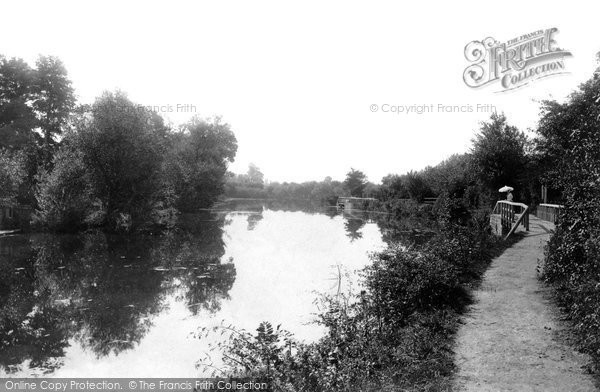 Photo of Sutton Courtenay, Above The Mill 1890