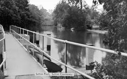 Sutton Pool c.1950, Sutton Courtenay