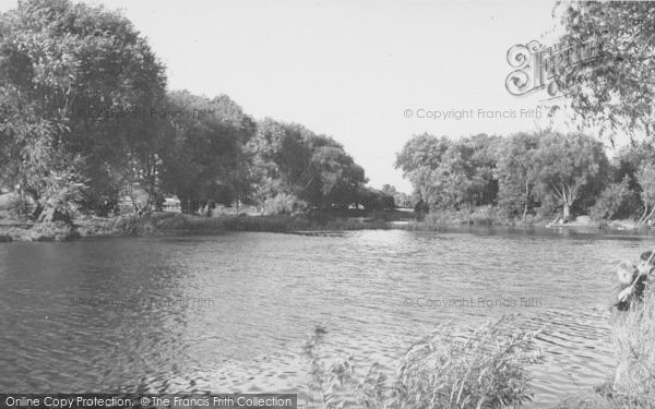Photo of Sutton Courtenay, The Thames c.1955