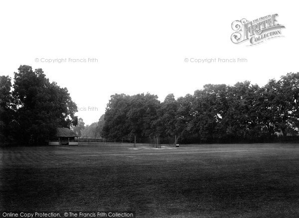 Photo of Sutton, Cricket Field And Pavilion 1898