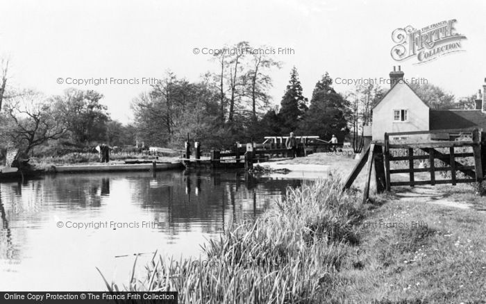 Photo of Sutton Green, Triggs Lock c.1960