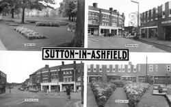 Sutton In Ashfield, Composite c.1960, Sutton In Ashfield