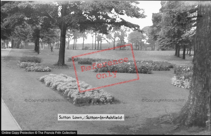 Photo of Sutton In Ashfield, Sutton Lawn c.1960
