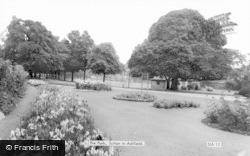 Sutton In Ashfield, The Park c.1965, Sutton In Ashfield