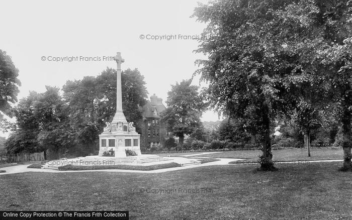 Photo of Sutton, Manor Park War Memorial 1932