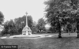 Sutton, Manor Park War Memorial 1932