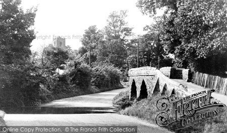 Photo of Sutton, Old Packhorse Bridge c.1955