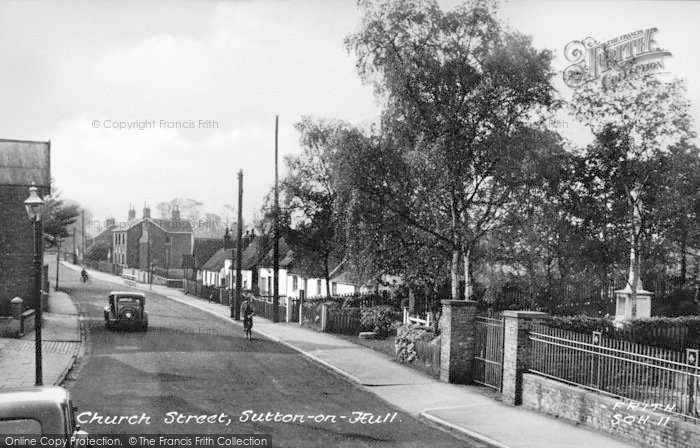 Photo of Sutton On Hull, Church Street c.1955
