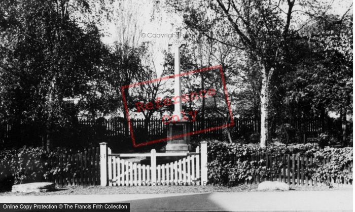 Photo of Sutton On Hull, The Memorial c.1955