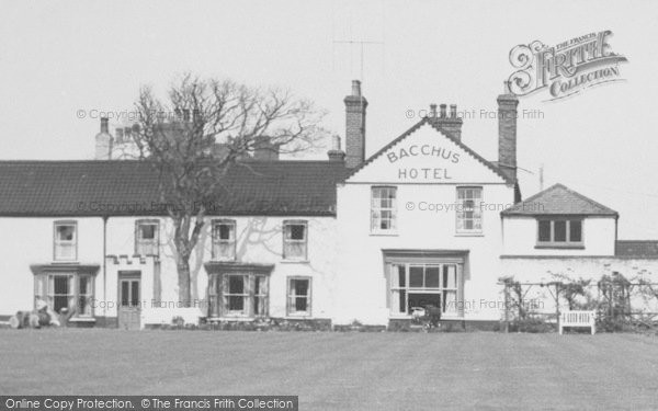 Photo of Sutton On Sea, Bacchus Hotel c.1955