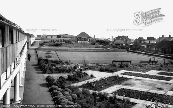 Photo of Sutton On Sea, Beach Gardens And Bowling Green c.1960