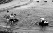 Sutton on Sea, Children Playing, the Paddling Pool c1950