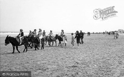 Donkey Rides On The Beach c.1955, Sutton On Sea