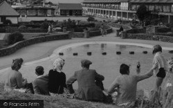 Overlooking The Paddling Pool c.1950, Sutton On Sea