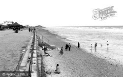 Promenade And Beach c.1950, Sutton On Sea