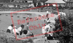 Relaxing By The Children's Pool c.1950, Sutton On Sea