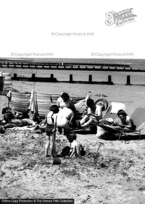 Photo of Sutton On Sea, Sand Play, The Beach c.1965