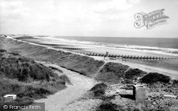 The Bay From Sandilands c.1960, Sutton On Sea