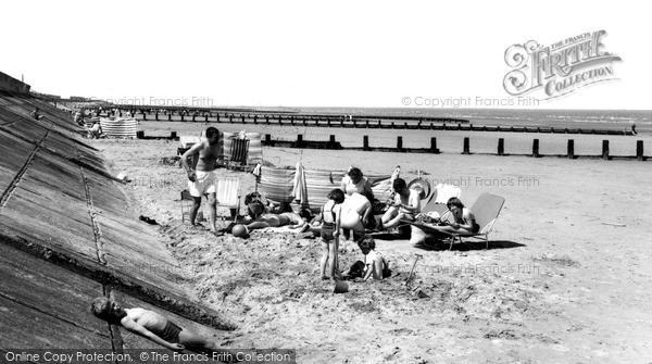 Photo of Sutton On Sea, The Beach c.1965