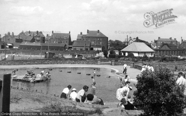 Photo of Sutton On Sea, The Children's Pool And Gardens c.1950