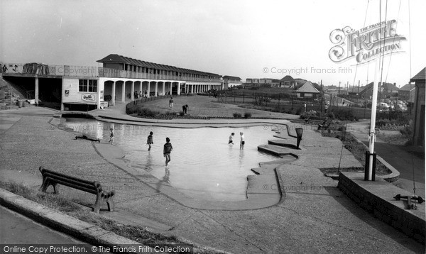 Photo of Sutton On Sea, The Children's Pool And Gardens c.1960