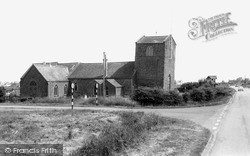 The Crooked Church c.1955, Sutton On Sea