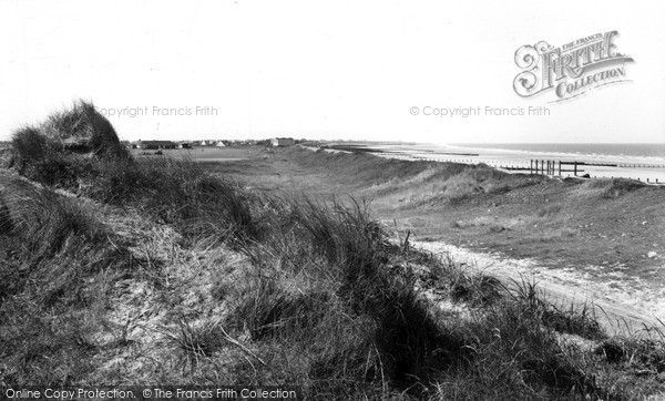 Photo of Sutton On Sea, The Dunes And Beach c.1965