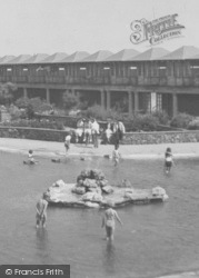 The Gardens Paddling Pool c.1950, Sutton On Sea