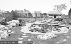 The Lily Pond And Tennis Courts c.1950, Sutton On Sea