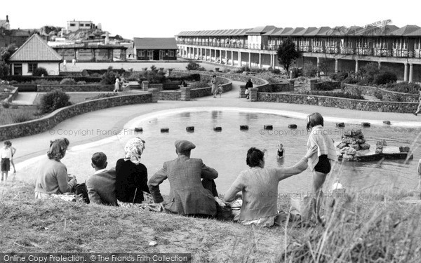 Photo of Sutton On Sea, The Paddling Pool c.1950