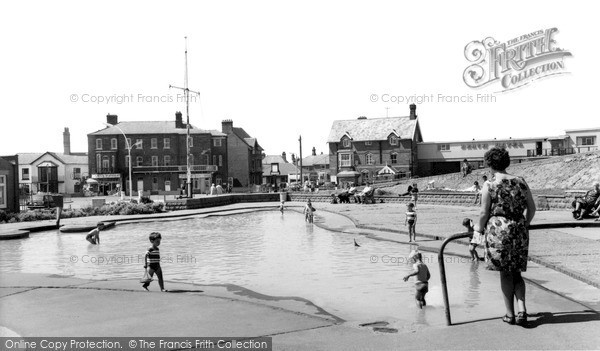 Photo of Sutton On Sea, The Paddling Pool c.1965