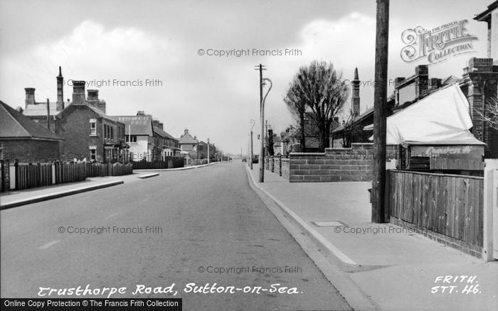 Photo of Sutton On Sea, Trusthorpe Road c.1955