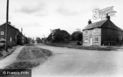 The Cross Roads And Post Office c.1960, Sutton-on-The-Forest