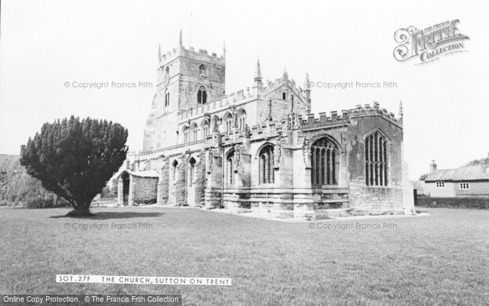 Photo of Sutton On Trent, All Saints' Church c.1960